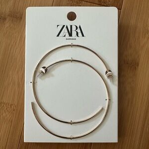 Zara Gold Hoop Earrings